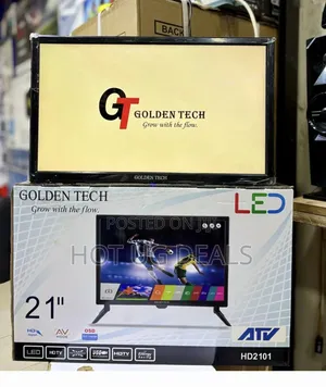 Golden Tech 21" HD LED Digital TV With Inbuilt Free-to-Air Decoder