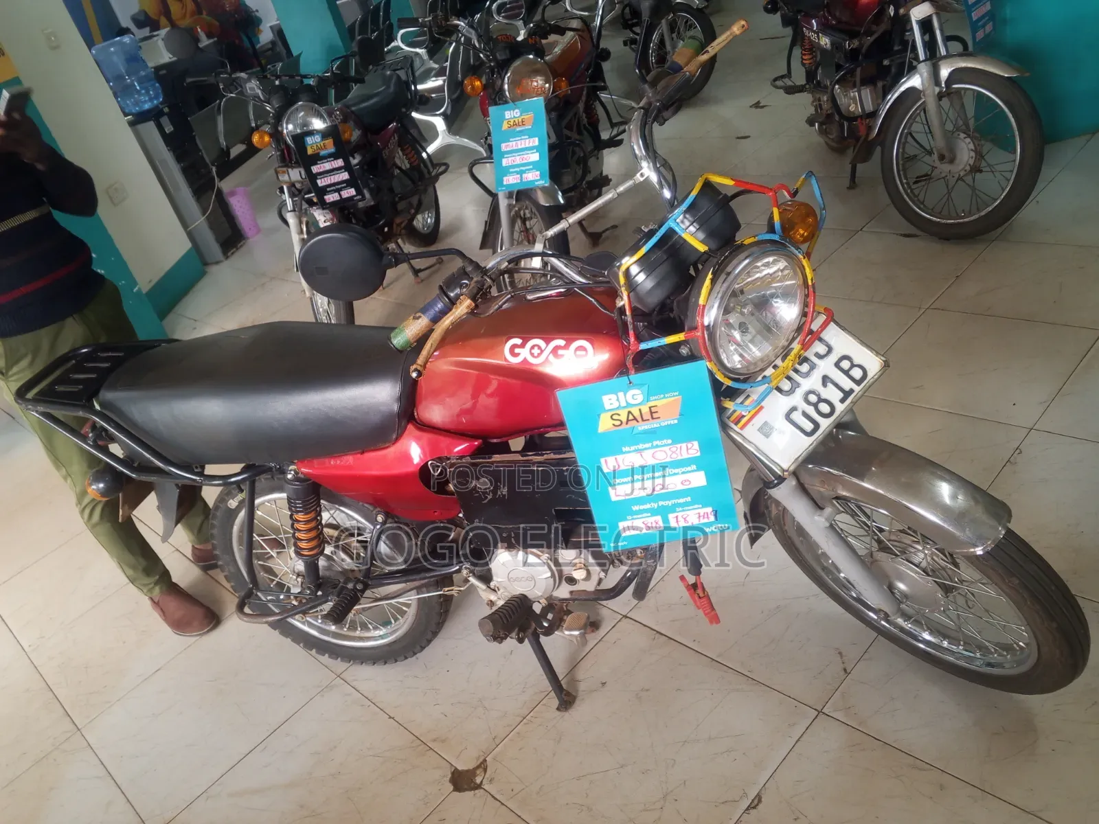 Bajaj Boxer 100 2024 Red