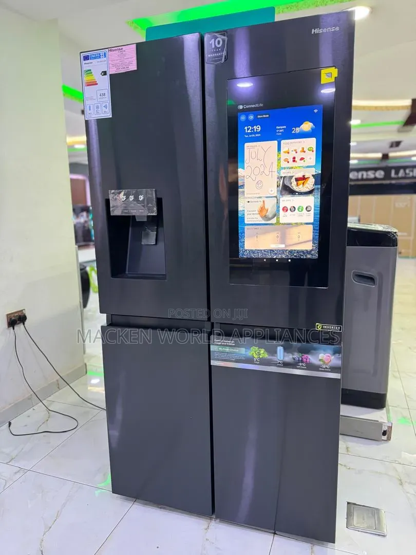 Hisense 680 Liters Smart French Door Fridge