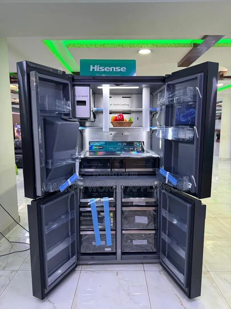 Hisense 680 Liters Smart French Door Fridge