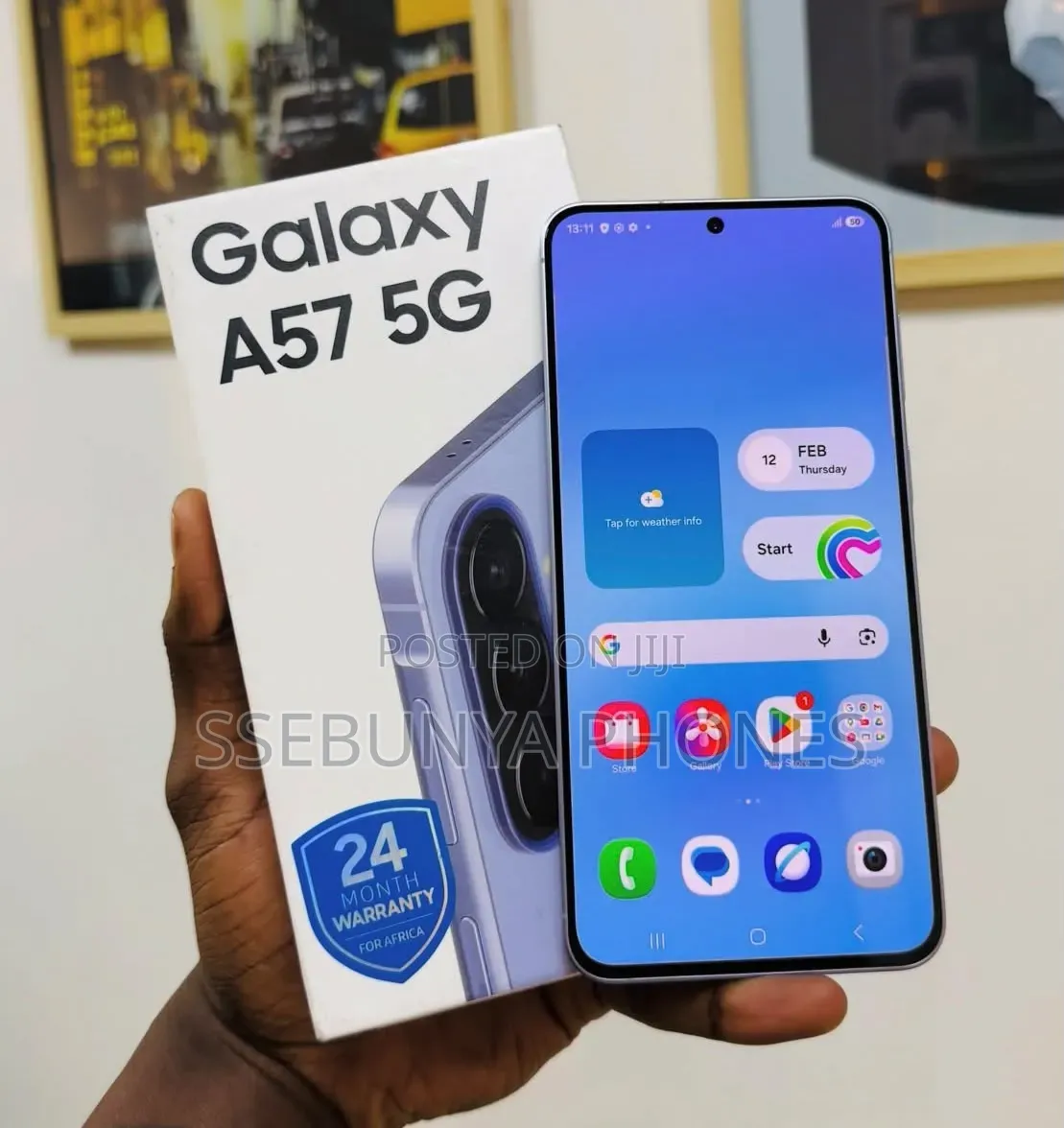 New Samsung Galaxy A57 256 GB Blue