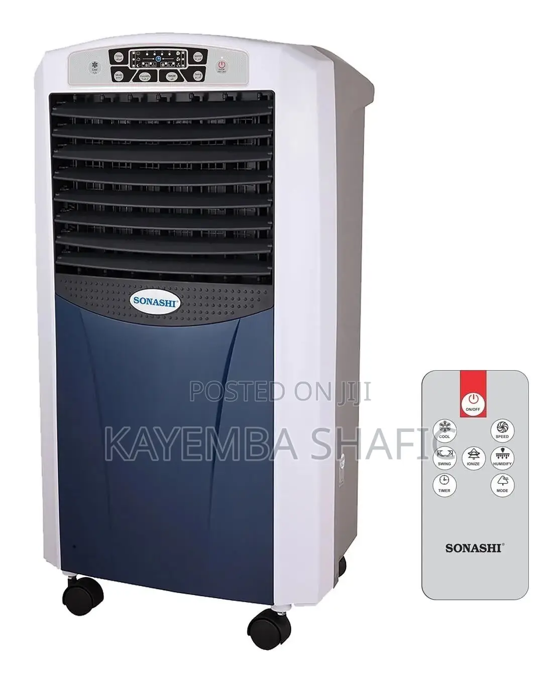 Sonashi SAC-204 Portable Evaporative Air Cooler With Remote Control