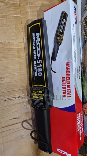 Handheld Metal Detector McD-5180 High Sensitivity Security Scanner