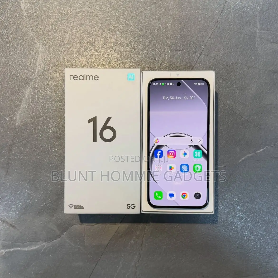 New Realme 16 256 GB Black