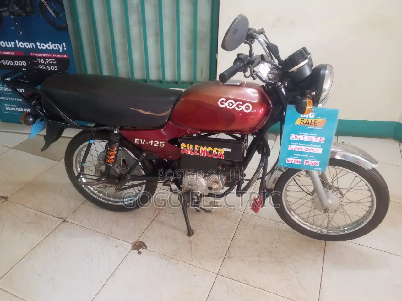 Bajaj Boxer 100 2024 Red