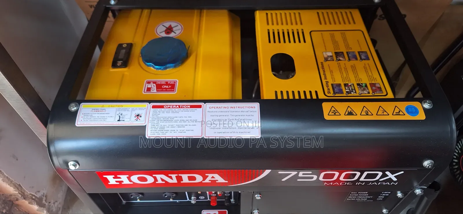 Honda Diesel Generator