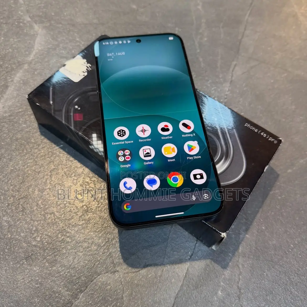 New Nothing Phone 4a Pro 128 GB Black