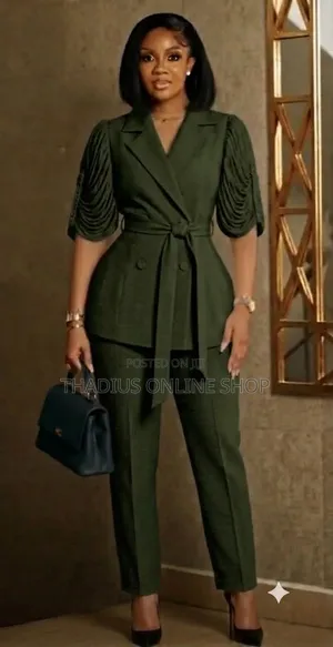 Boss Lady Nice Designer Suit Cloth 2 Piece