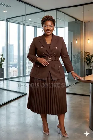 Boss Lady Designer Suit Cloth