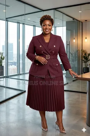 Boss Lady Designer Suit Cloth
