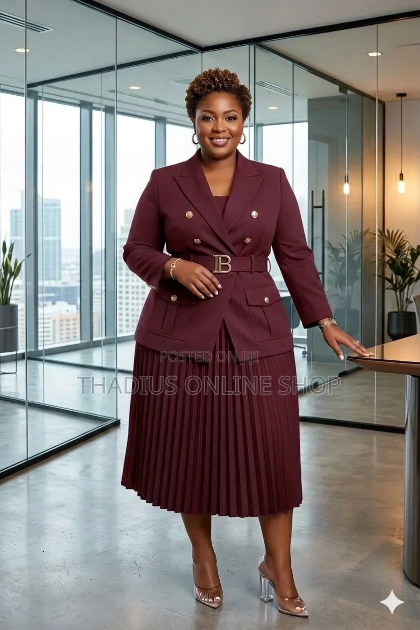 Boss Lady Designer Suit Cloth
