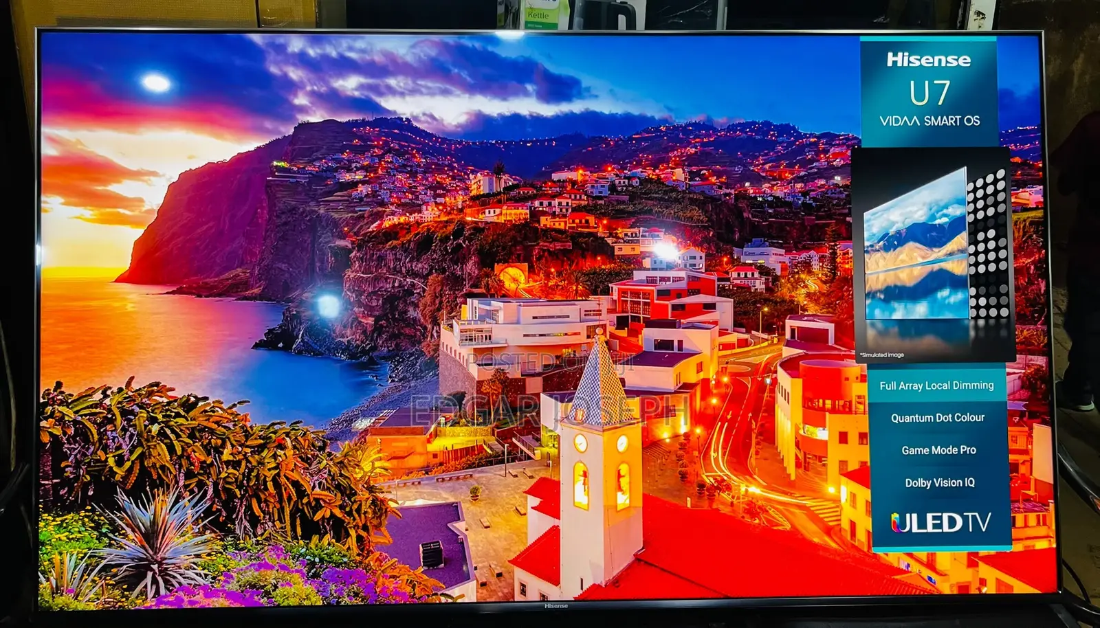 Hisense 75 Uled U7 Smart TV