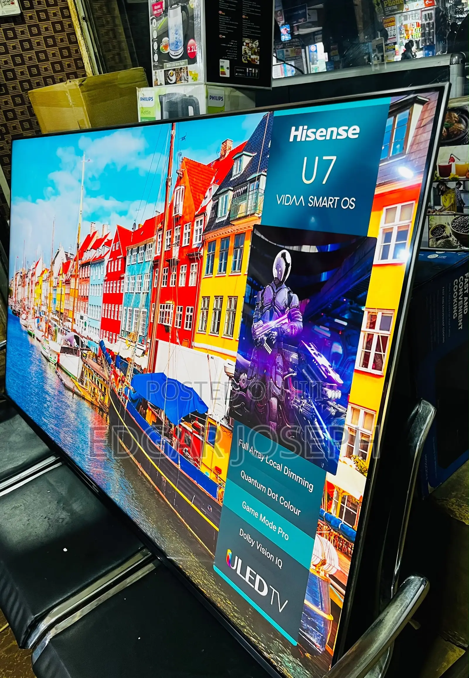 Hisense 75 Uled U7 Smart TV