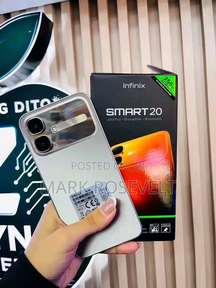New Infinix Smart 20 128 GB Silver