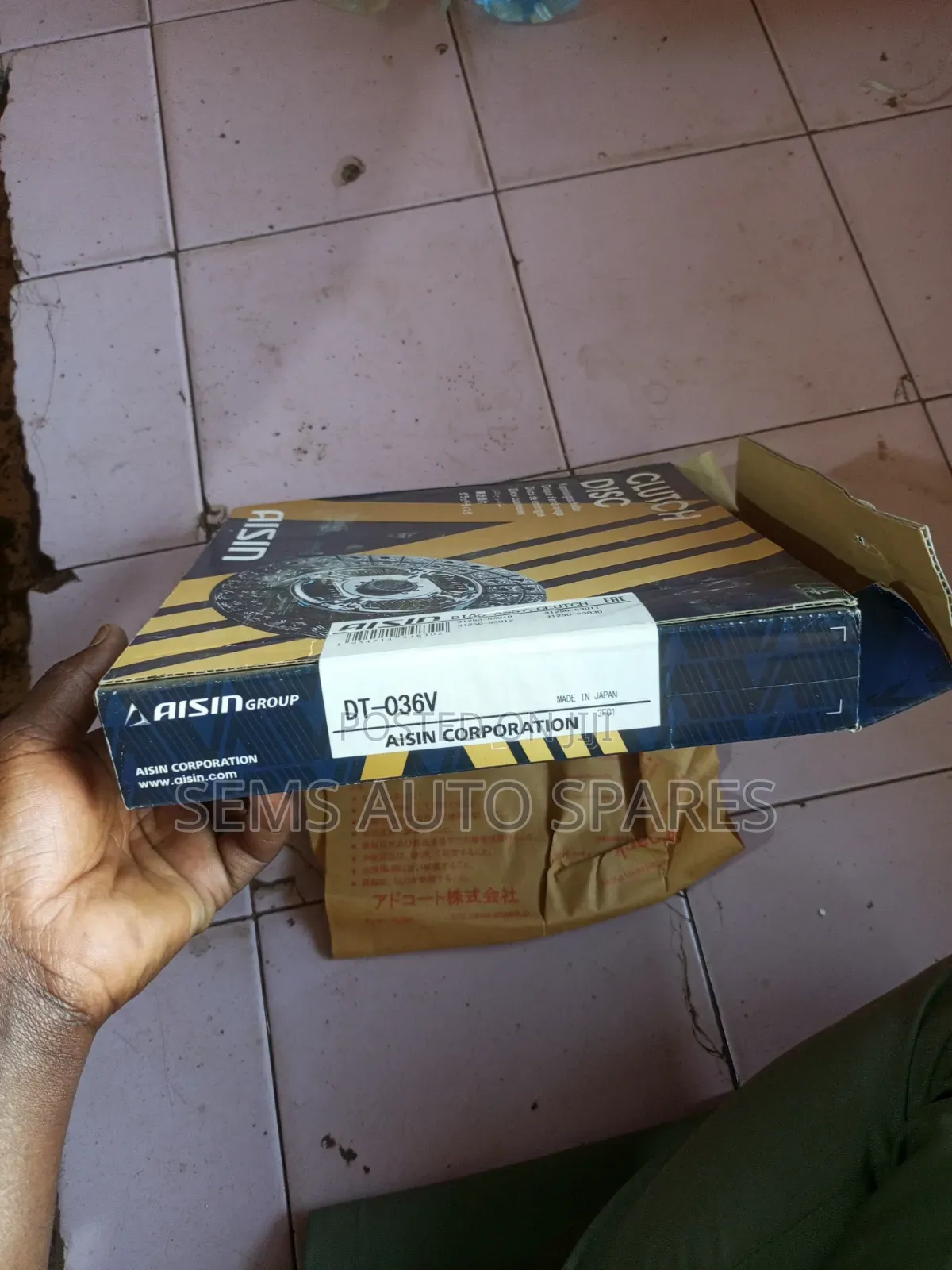 Clutch Plate 3L Aisin