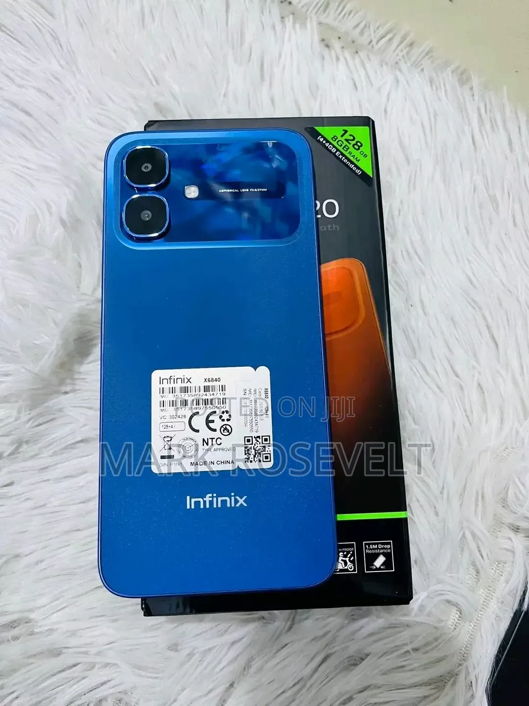 New Infinix Smart 20 128 GB Blue