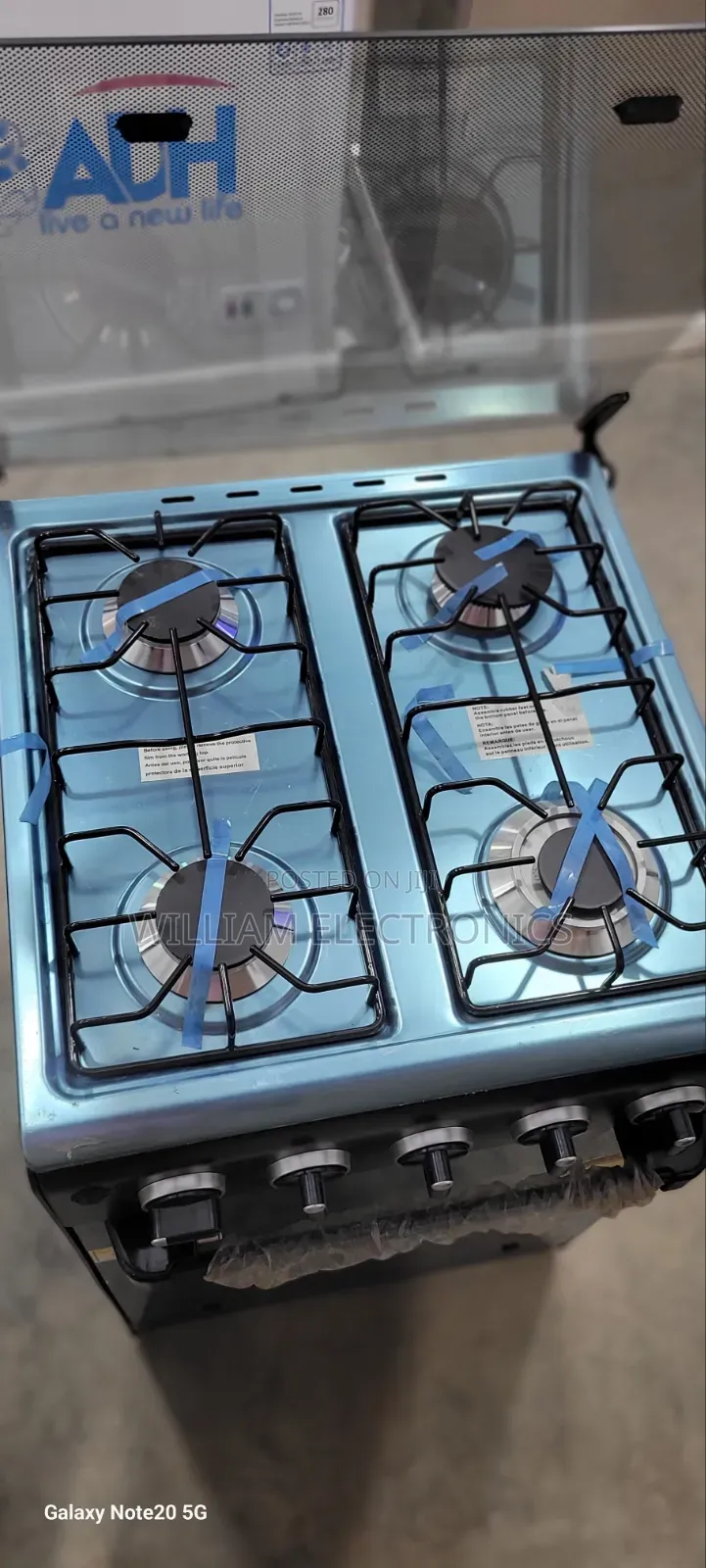 SPJ 50*50 Full Gas Standing Cooker + Gas Oven