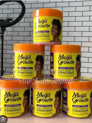 Mega Growth Leave-in Strengther and Deep Conditioner
