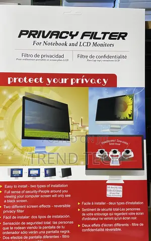 Privacy Filter for Notebook and LCD Monitors