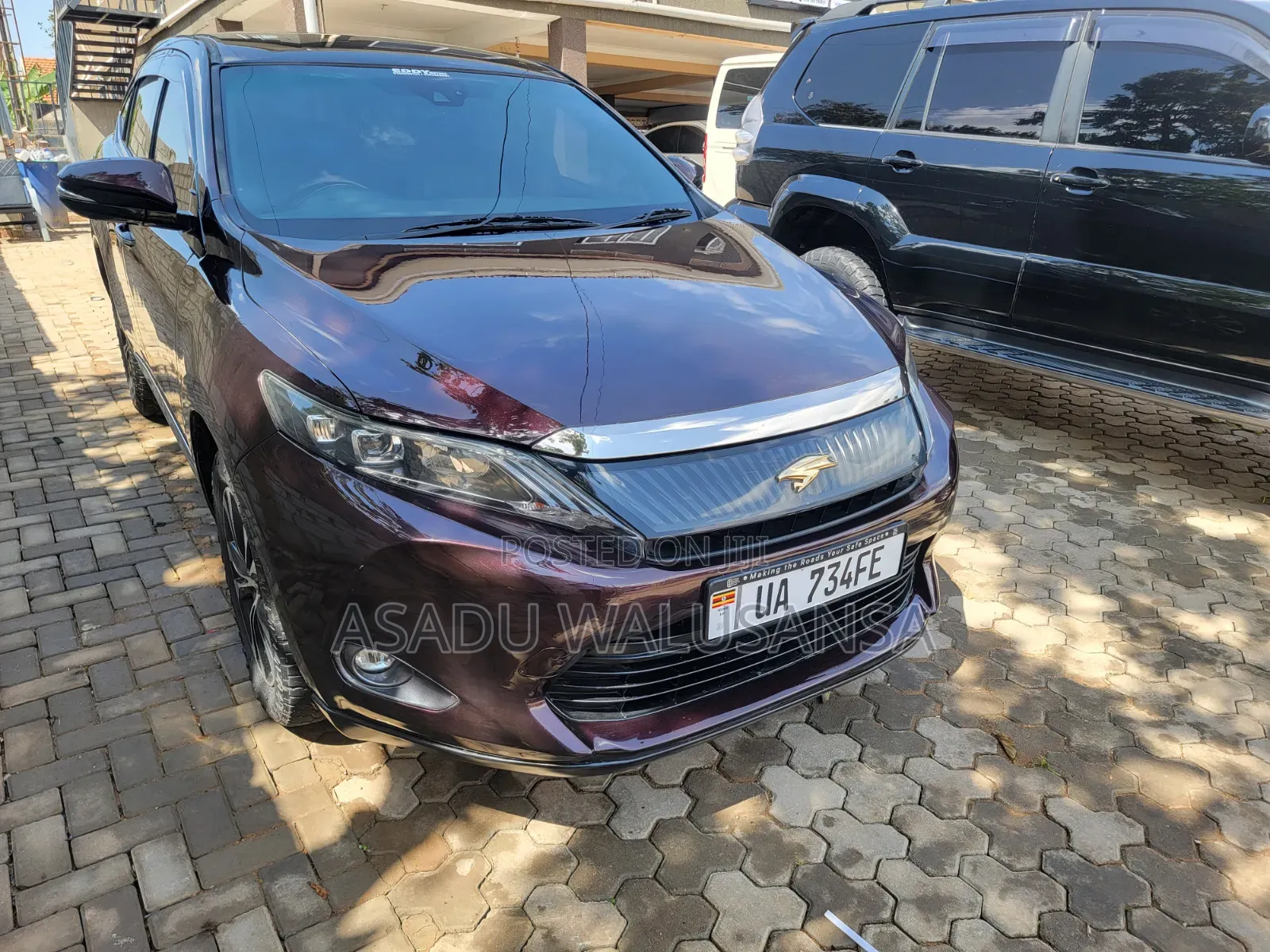 Toyota Harrier 2015 Maroon
