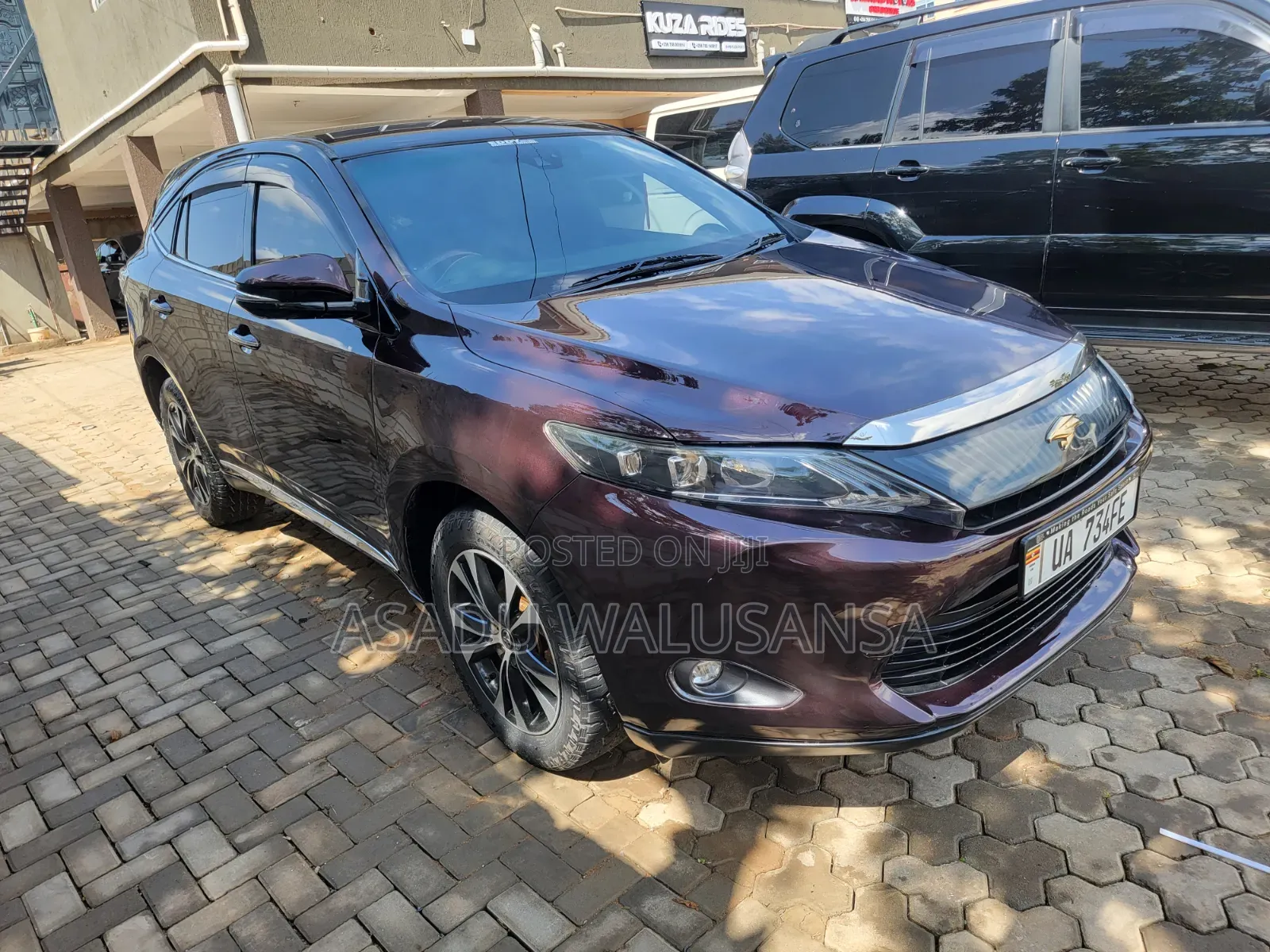 Toyota Harrier 2015 Maroon