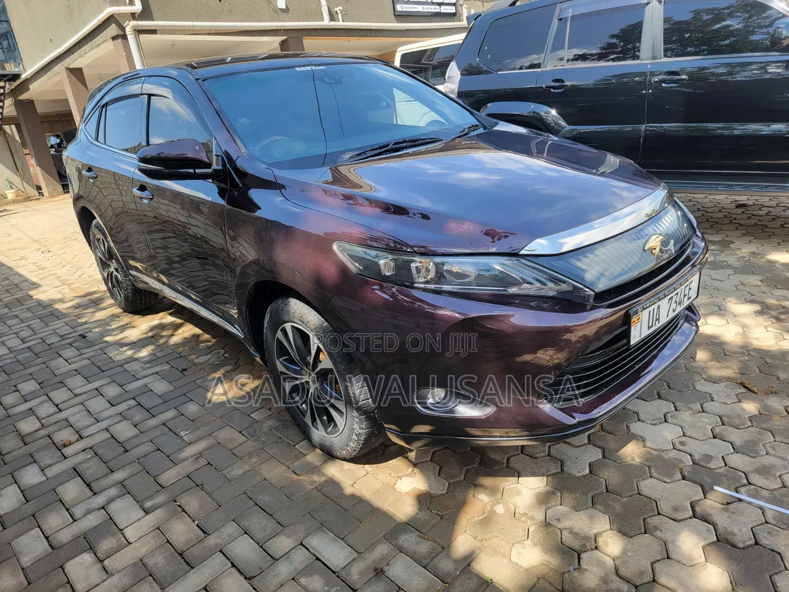 Toyota Harrier 2015 Maroon
