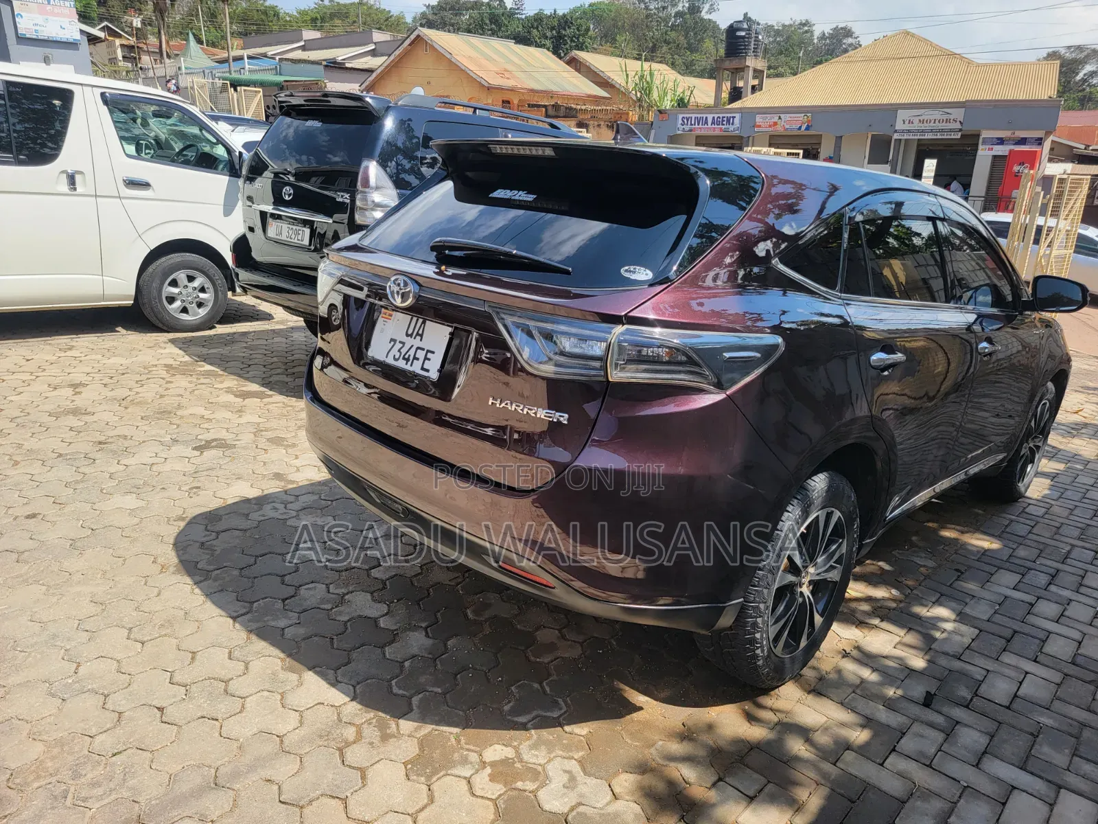 Toyota Harrier 2015 Maroon