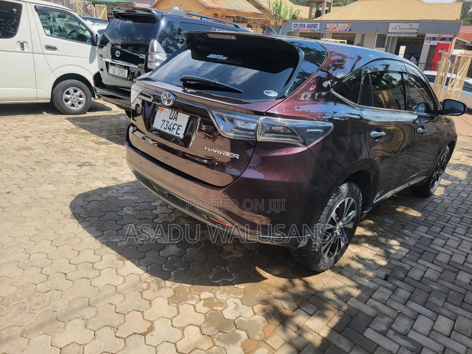Toyota Harrier 2015 Maroon