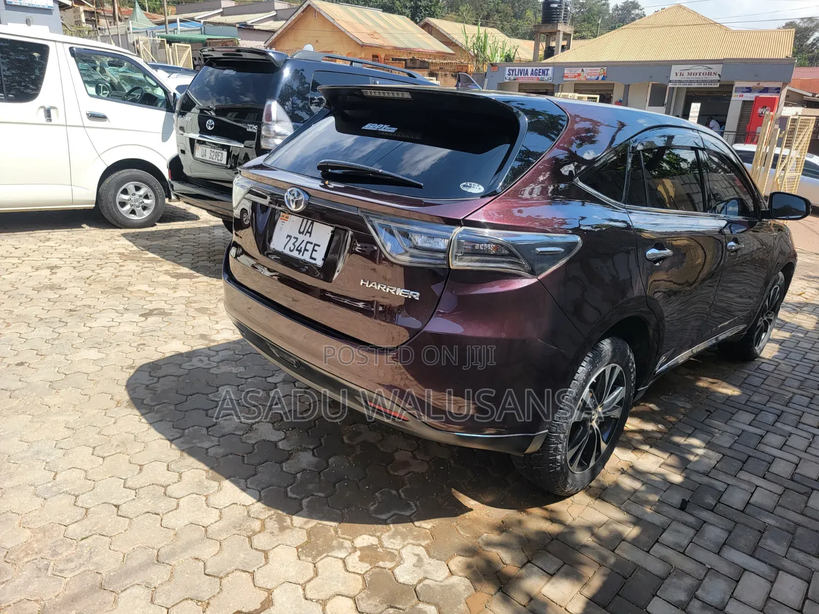 Toyota Harrier 2015 Maroon