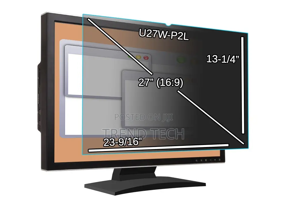 Privacy Filter for Notebooks and LCD Monitors 27in(16:9)