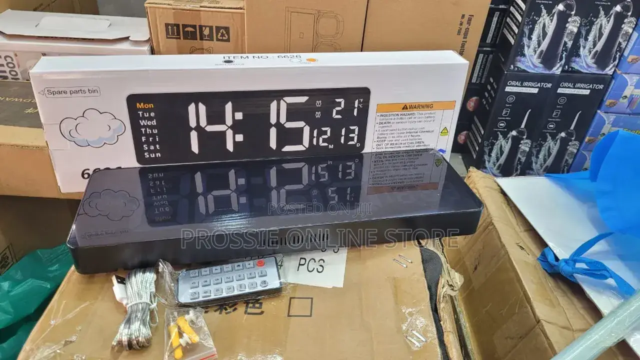 Digital Wall Clock