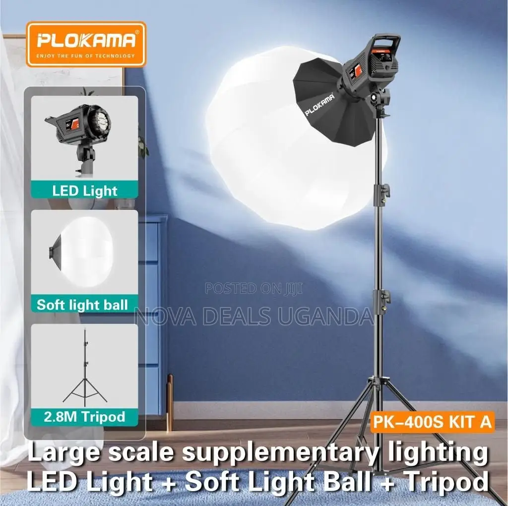 Plokama PK-400s Kit A, Video Light Kit for Profession Photography