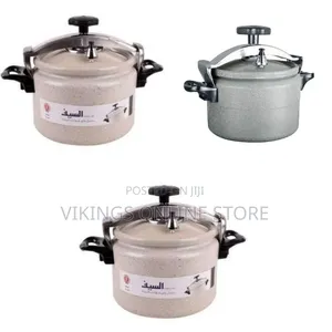 HTH 11L Granite Pressure Cooker Saucepan - Multicolor