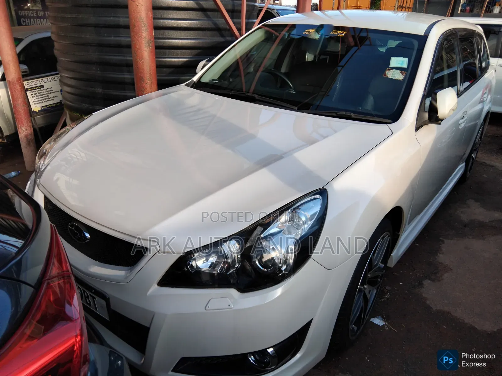 Subaru Outback 2012 White