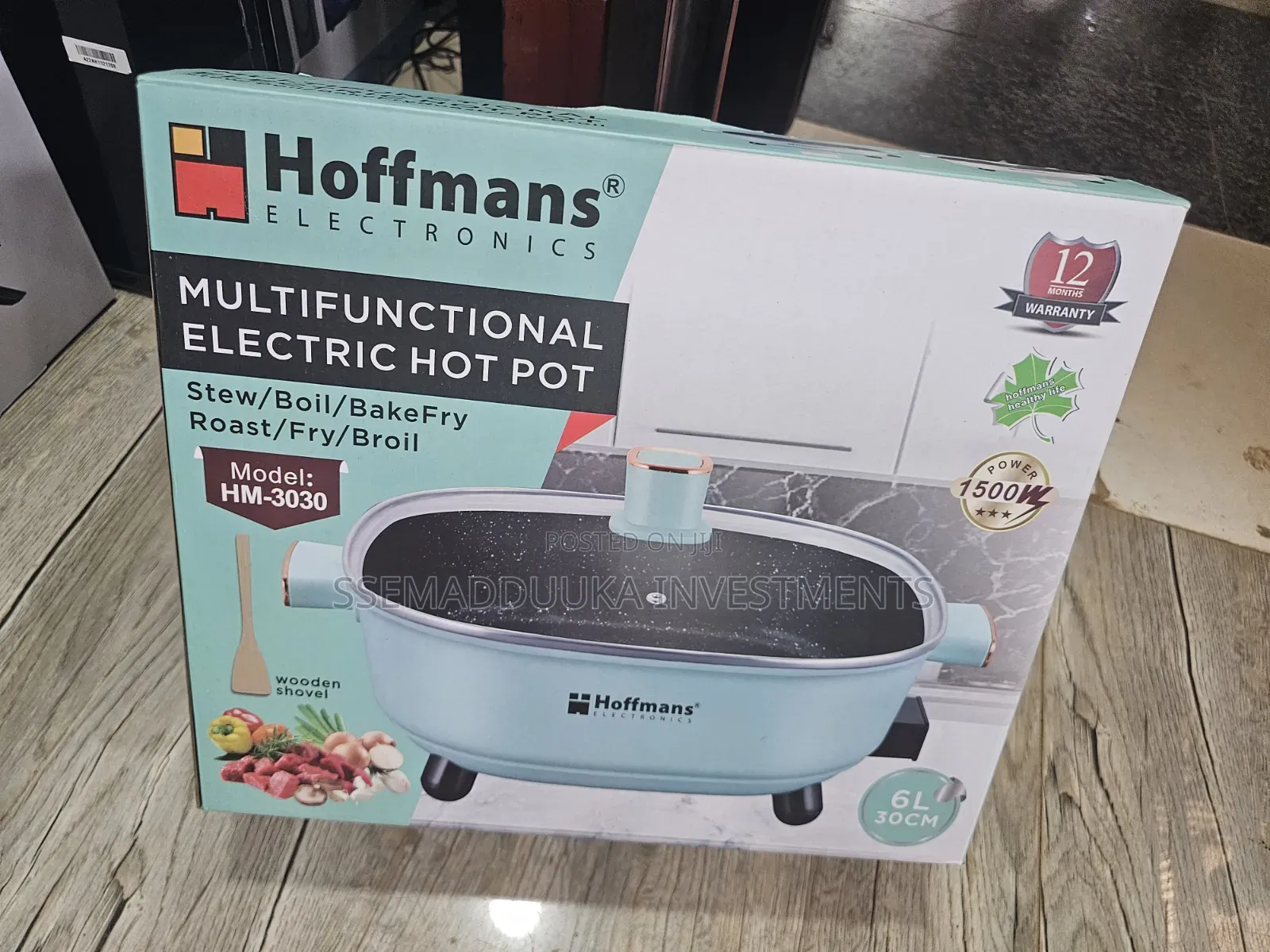 Hoffmans Hm -3030 6L Multifunctional Electric Hot Plate