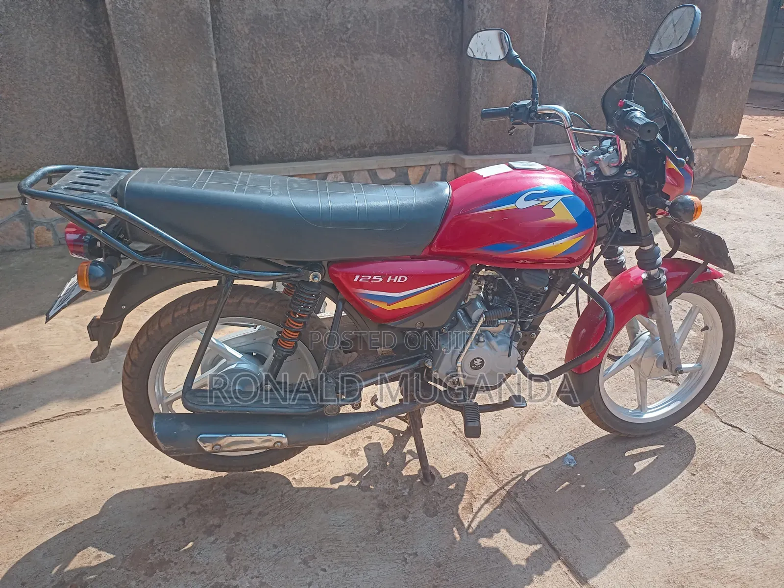 Bajaj CT 125X 2025 Red