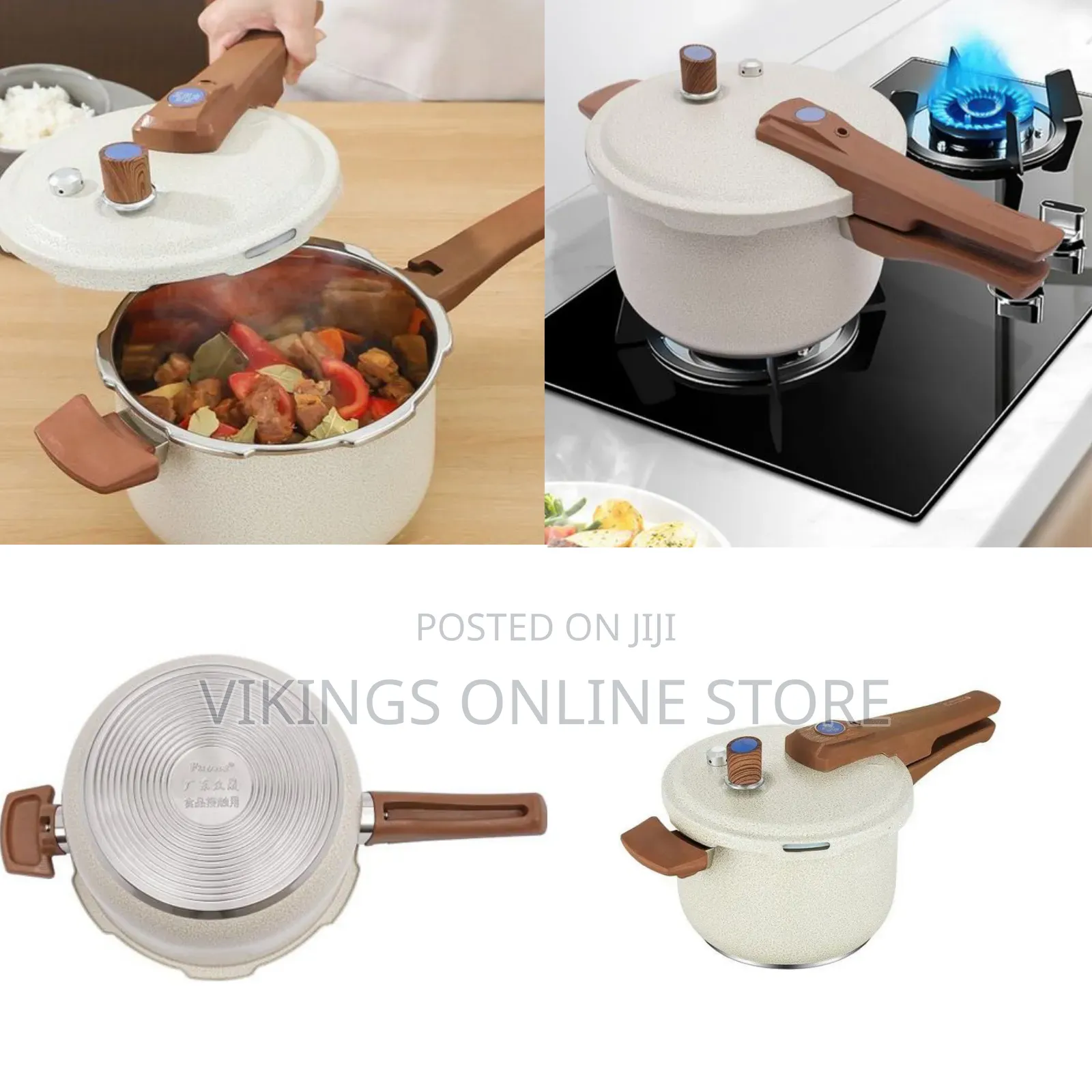 28cm, 11L Multifunctional Pressure Cooker With Outlet Valve