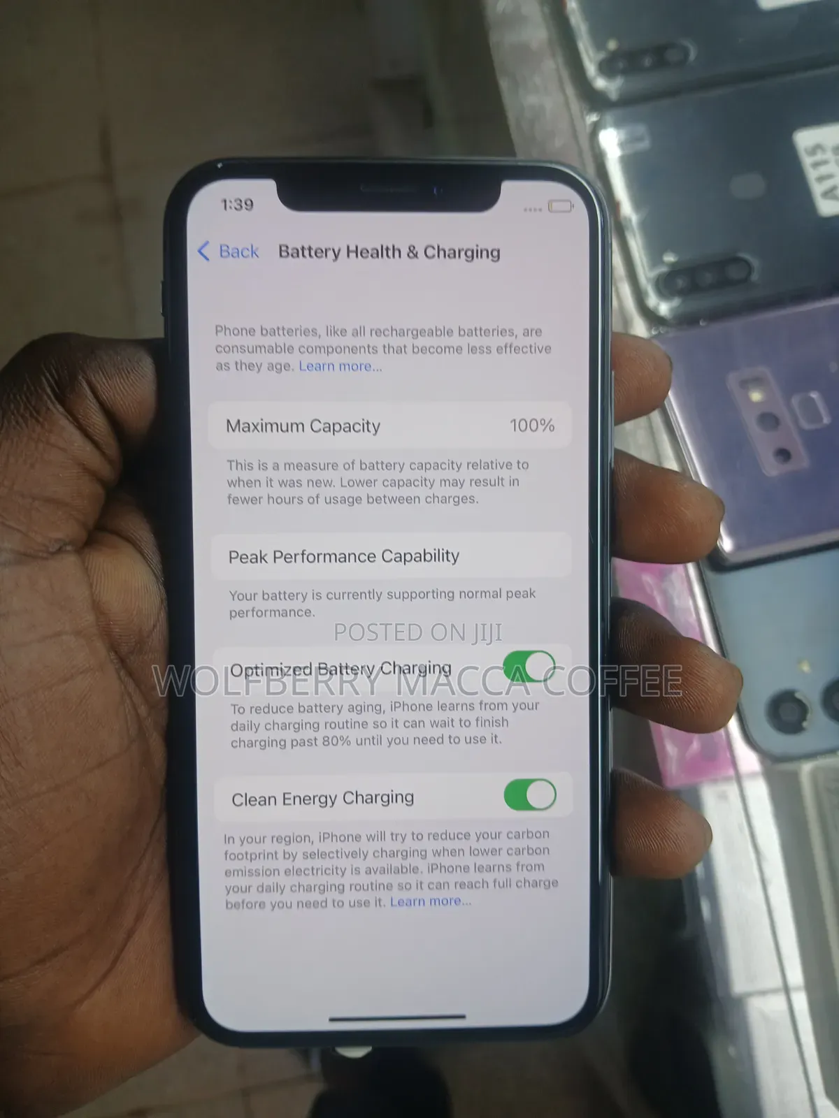 New Apple iPhone X 64 GB Black