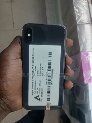New Apple iPhone X 64 GB Black