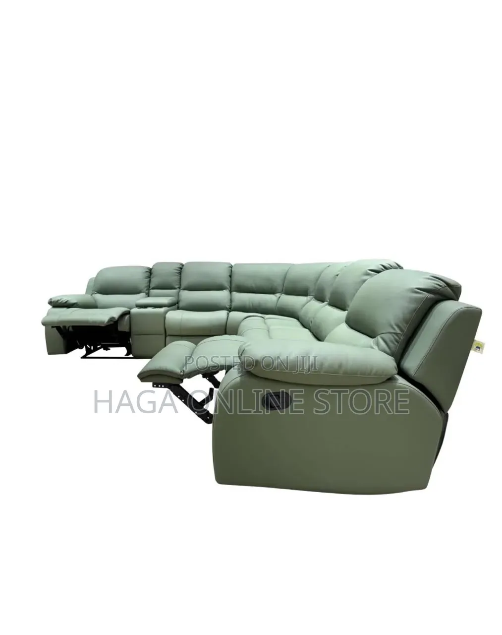 Corner Recliner Leather Sofa