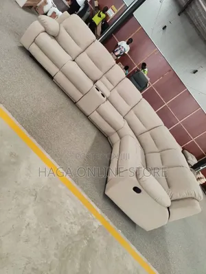 Corner Recliner Leather Sofa