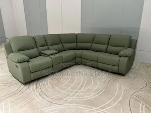 Corner Recliner Leather Sofa