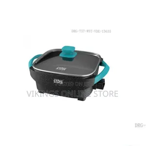Winningstar 6.5Litre Ceramic Nonstick Electric Skillet Die-Cast