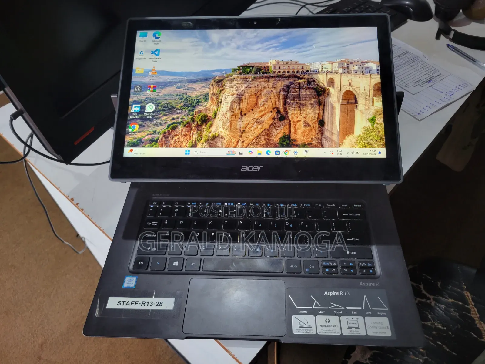 Laptop Acer Aspire R7 8GB Intel Core i5 SSD 128GB