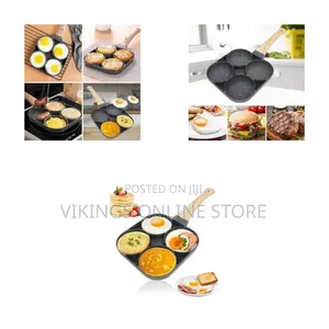 Temperature Sensitive 4-Hole Non-Stick Aluminium Hamburger, Sandwiches