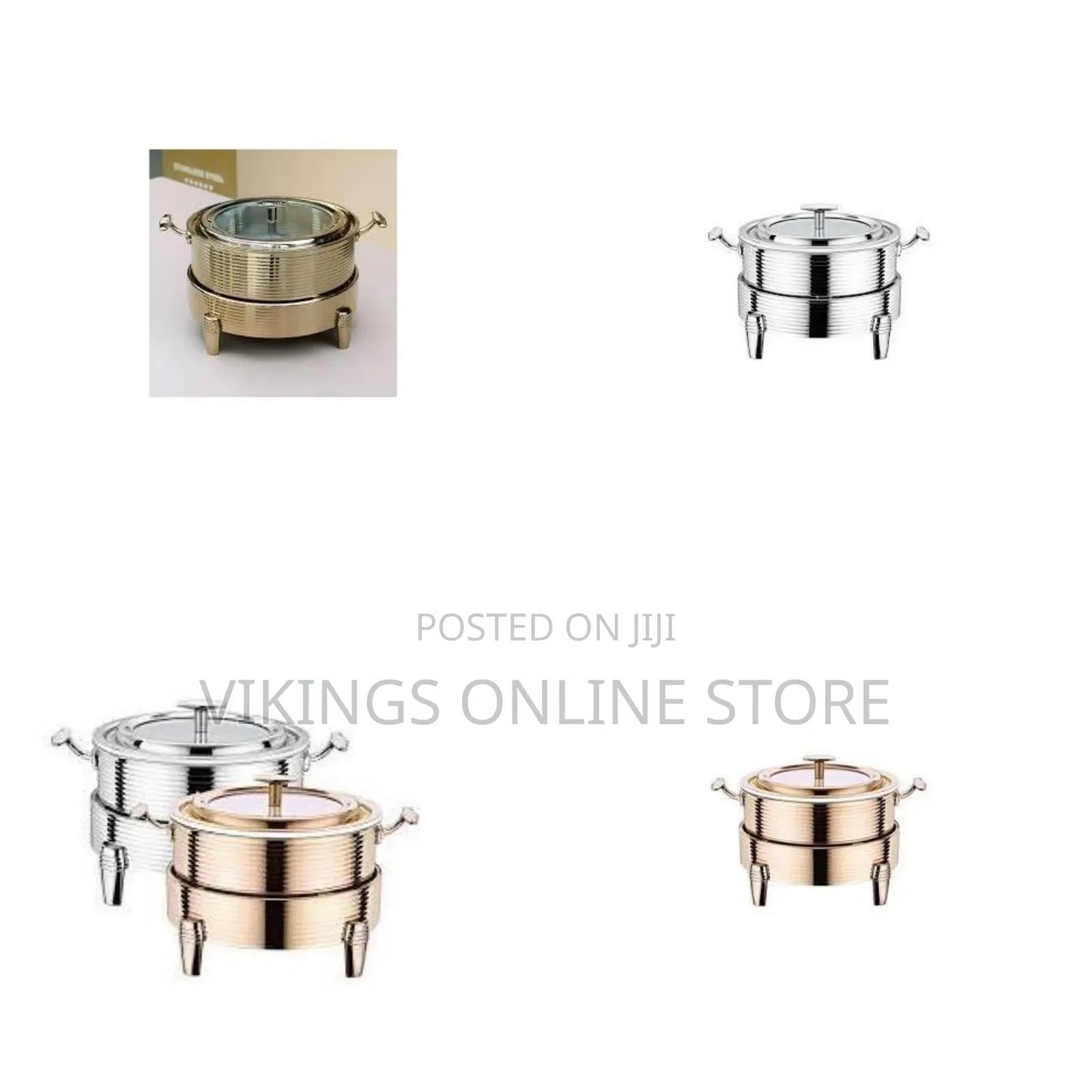 1 Piece of Mini Round Serving Dish Chafing Dishes Food Warmer Display