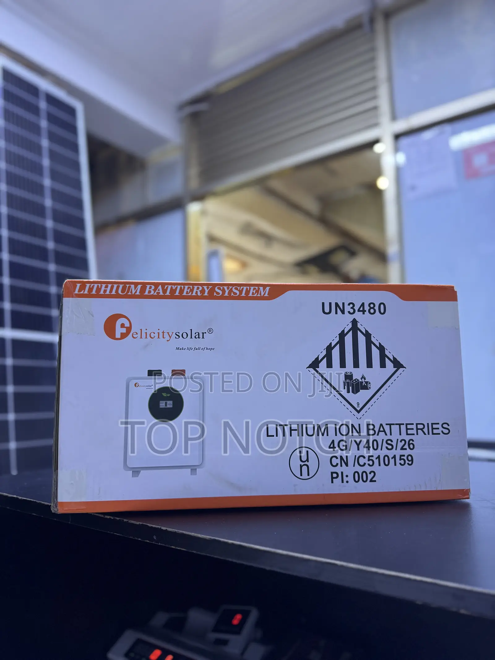 2.5kw/24v Felicity Lithium Battery