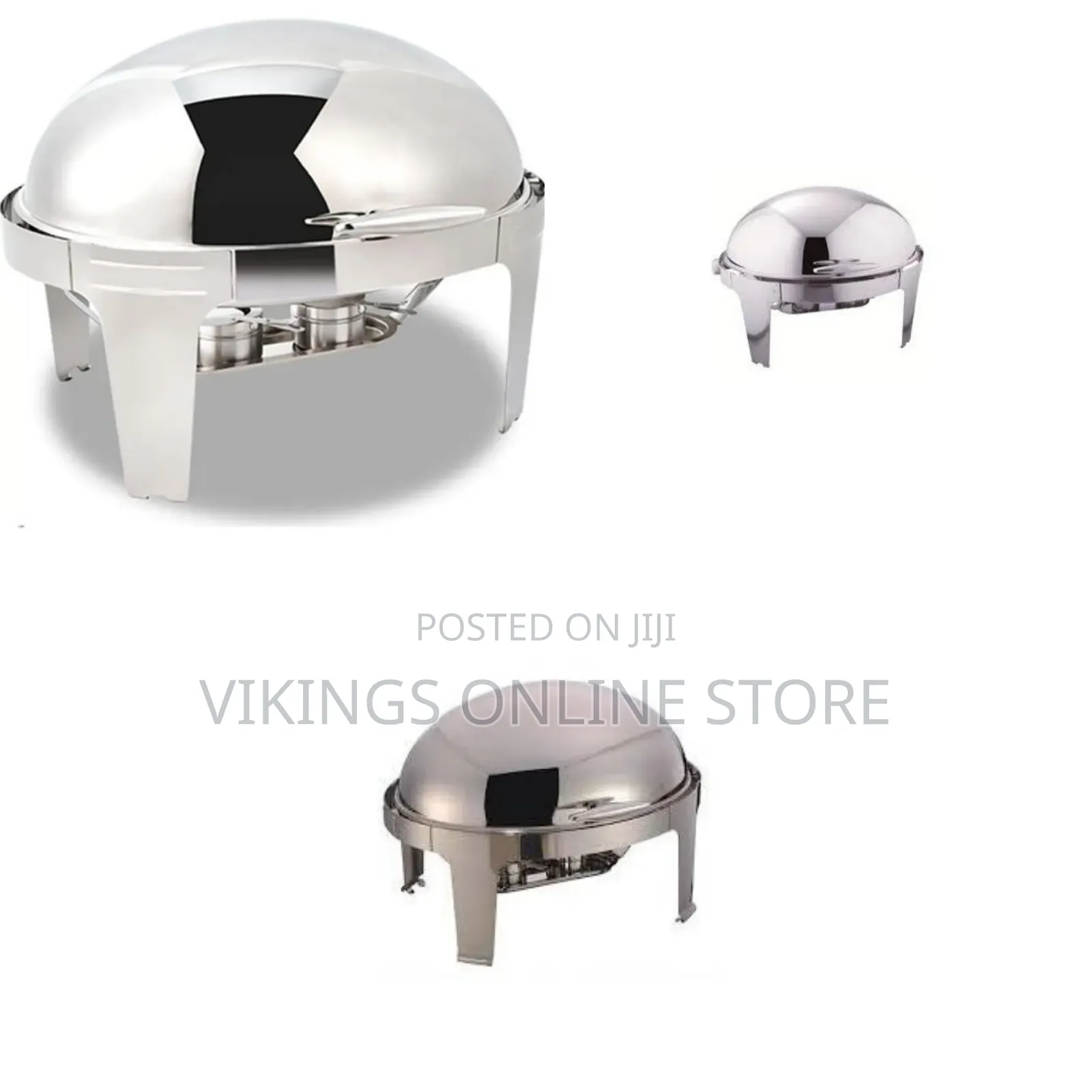 11L Chafing Food Warmer Catering Stainless Steel Round Chafing Dish