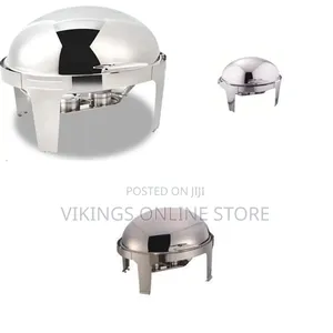11L Chafing Food Warmer Catering Stainless Steel Round Chafing Dish