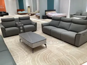 Electric Recliner Leather Sofa
